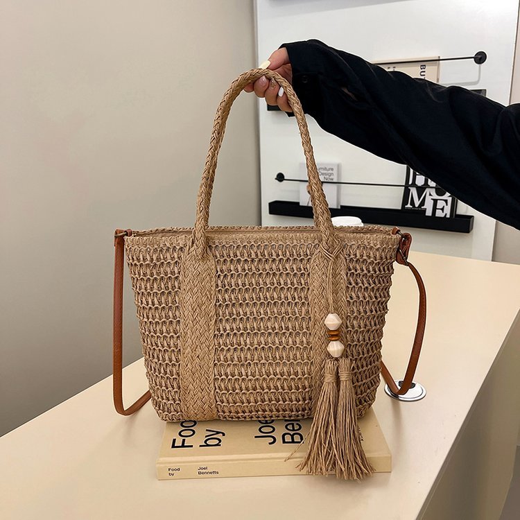 Women’s Summer Beach Woven Handbag