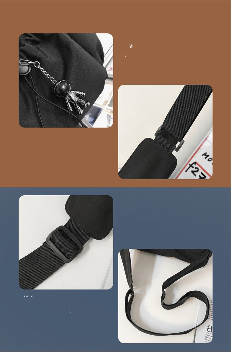 Drawstring Crossbody Shoulder Bag for Women