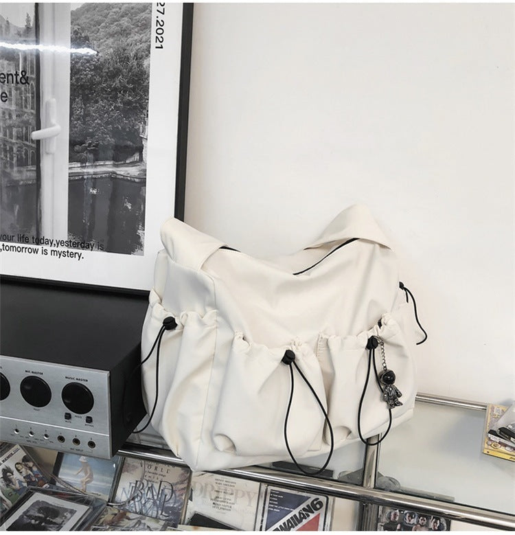 Drawstring Crossbody Shoulder Bag for Women
