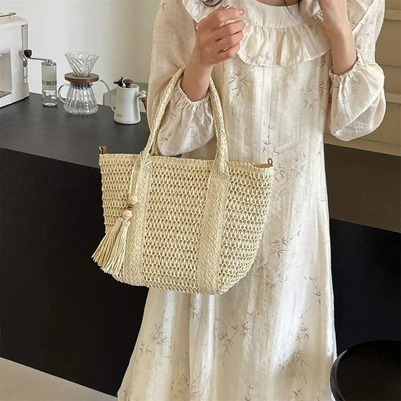 Women’s Summer Beach Woven Handbag