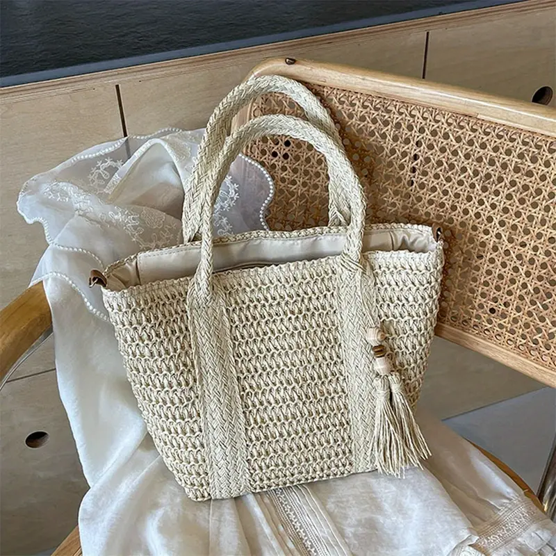 Women’s Summer Beach Woven Handbag