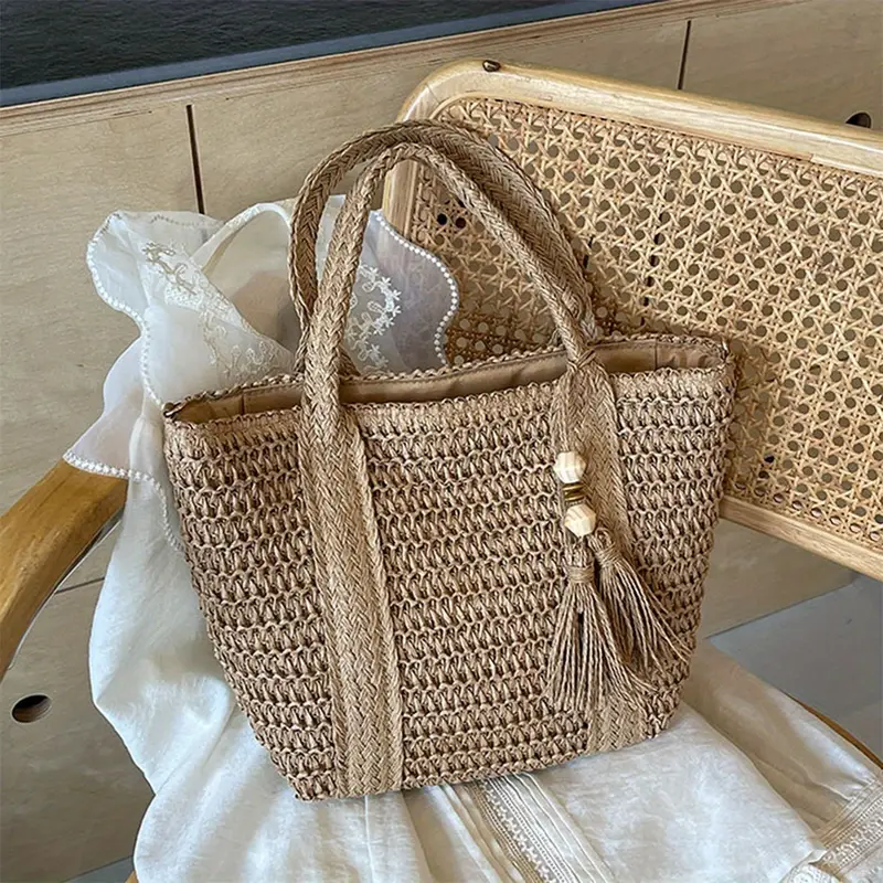 Women’s Summer Beach Woven Handbag