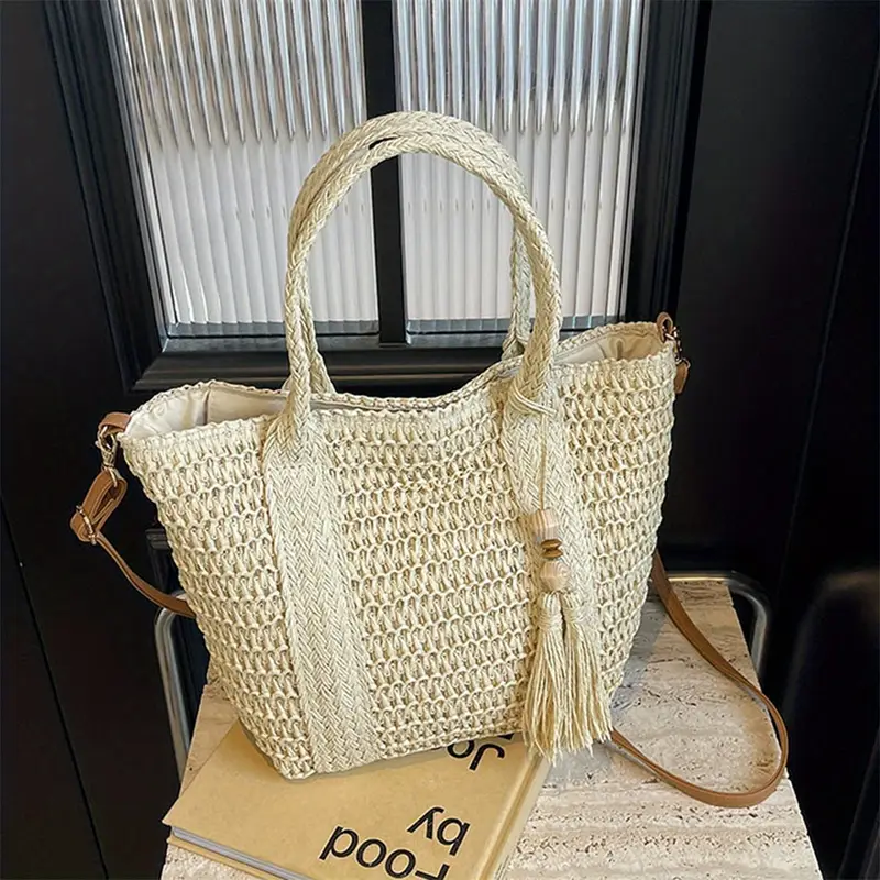 Women’s Summer Beach Woven Handbag