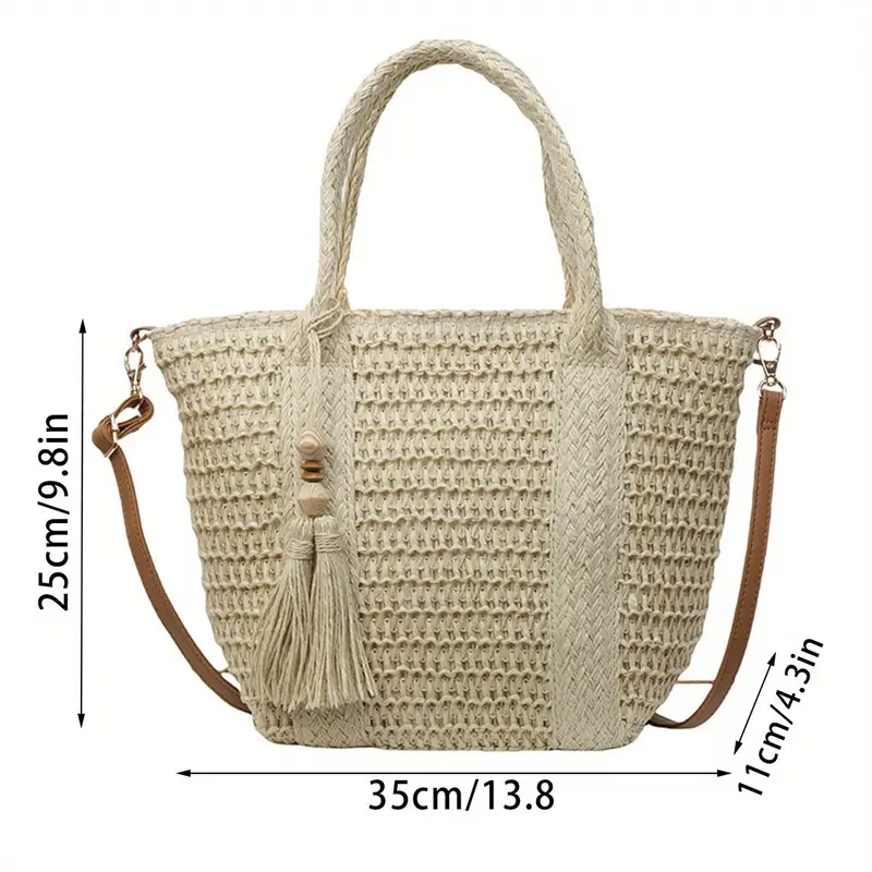 Women’s Summer Beach Woven Handbag