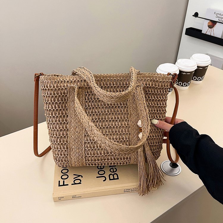 Women’s Summer Beach Woven Handbag