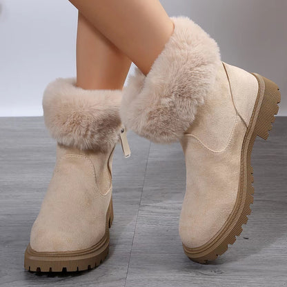 Plush Snow Boots