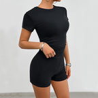 Slim Fit Sportswear with Shorts and Tee