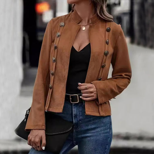 Retro Suede Jacket