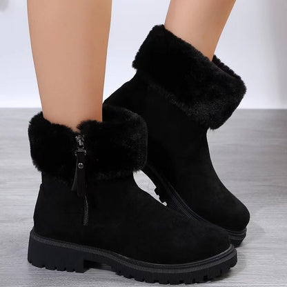 Plush Snow Boots