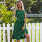 Casual Polka Dot Summer Dress