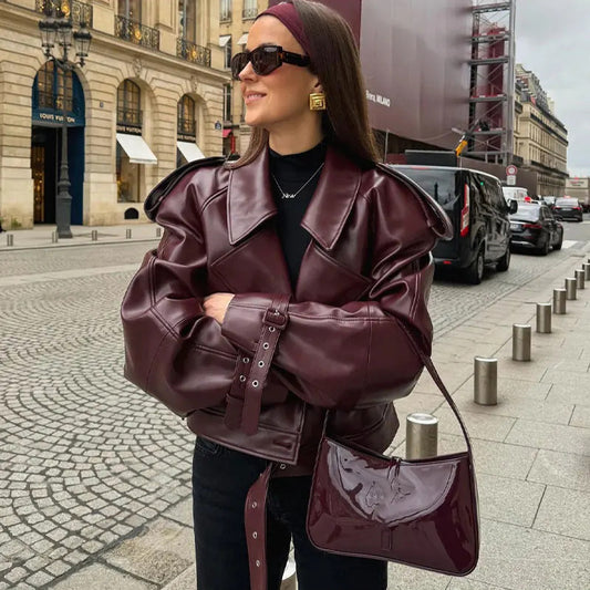 StreetStyle Leather Top