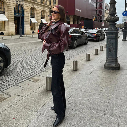 StreetStyle Leather Top