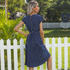 Casual Polka Dot Summer Dress