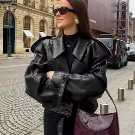 StreetStyle Leather Top