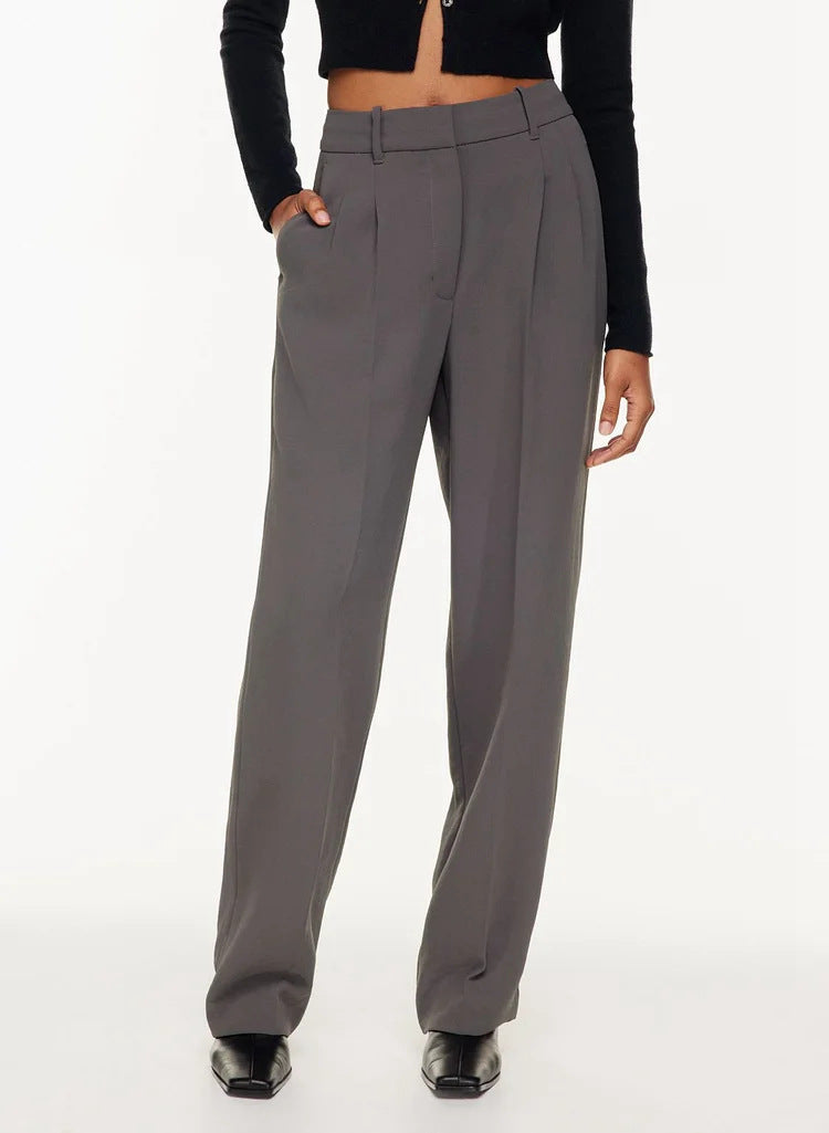 Straight Leg Casual Pants for Women
