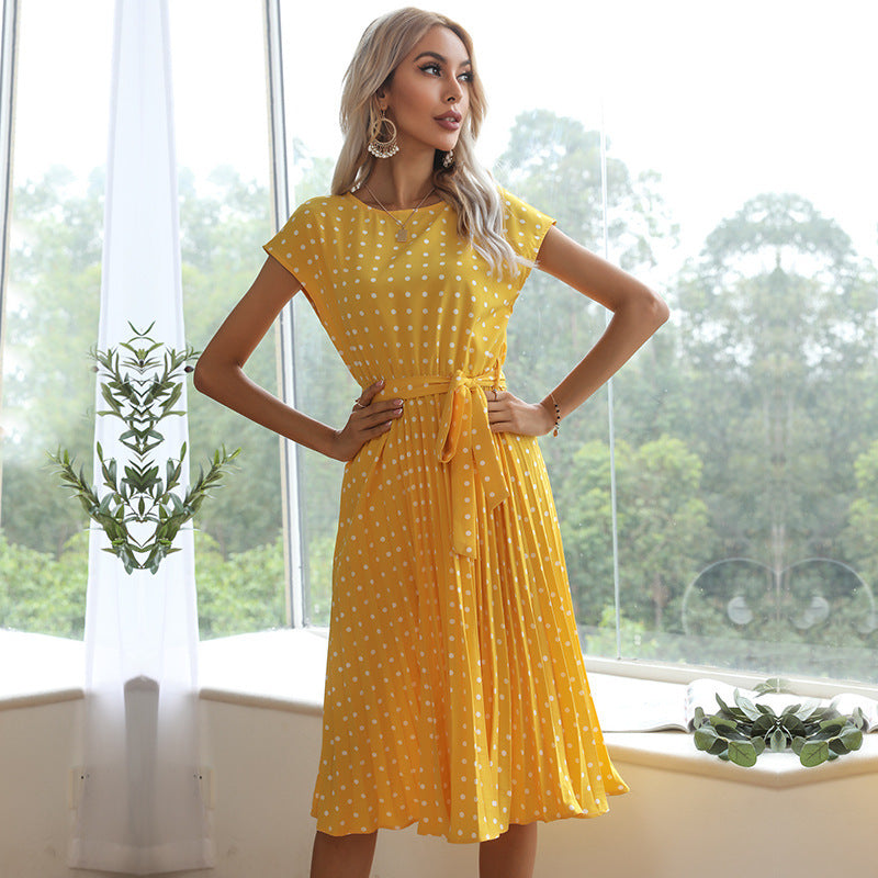 Casual Polka Dot Summer Dress