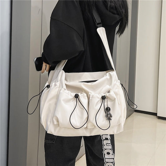 Fashion Brand Japanese Style Workwear Style Messenger Bag For Men