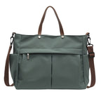 Multi-Compartment Quilted Shoulder Bag