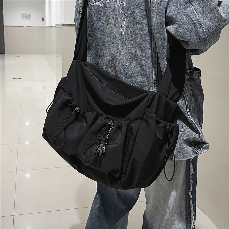 Drawstring Crossbody Shoulder Bag for Women
