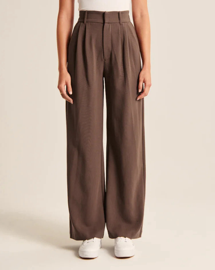 Straight Leg Casual Pants for Women