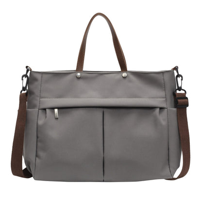Multi-Compartment Quilted Shoulder Bag