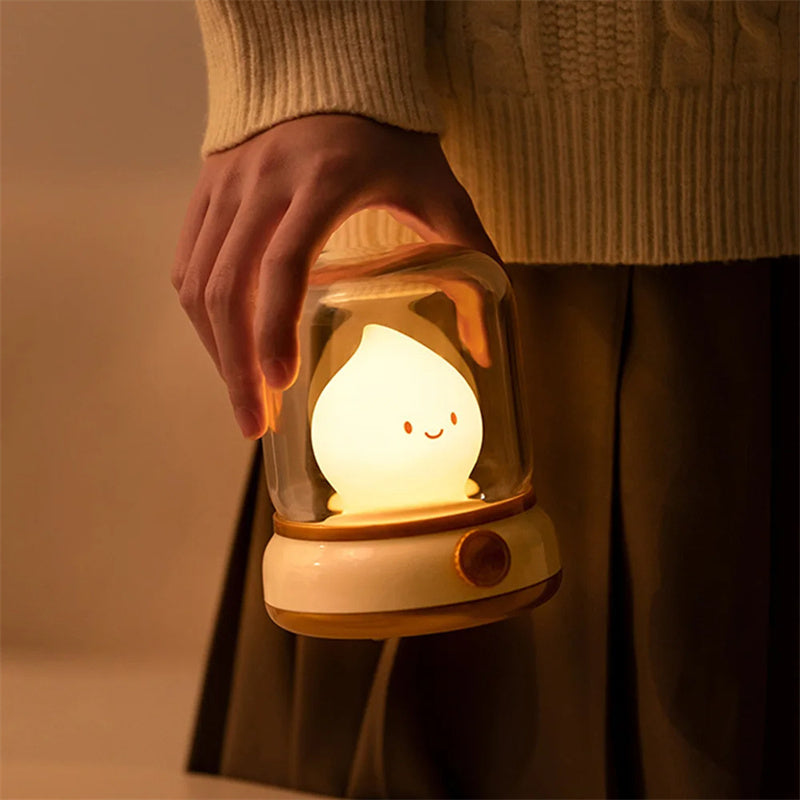 RetroGlow Night Lamp