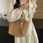 Women’s Summer Beach Woven Handbag