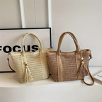 Women’s Summer Beach Woven Handbag