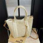 Women’s Summer Beach Woven Handbag