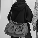 Drawstring Crossbody Shoulder Bag for Women