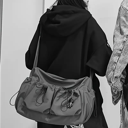 Drawstring Crossbody Shoulder Bag for Women