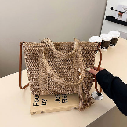 Women’s Summer Beach Woven Handbag