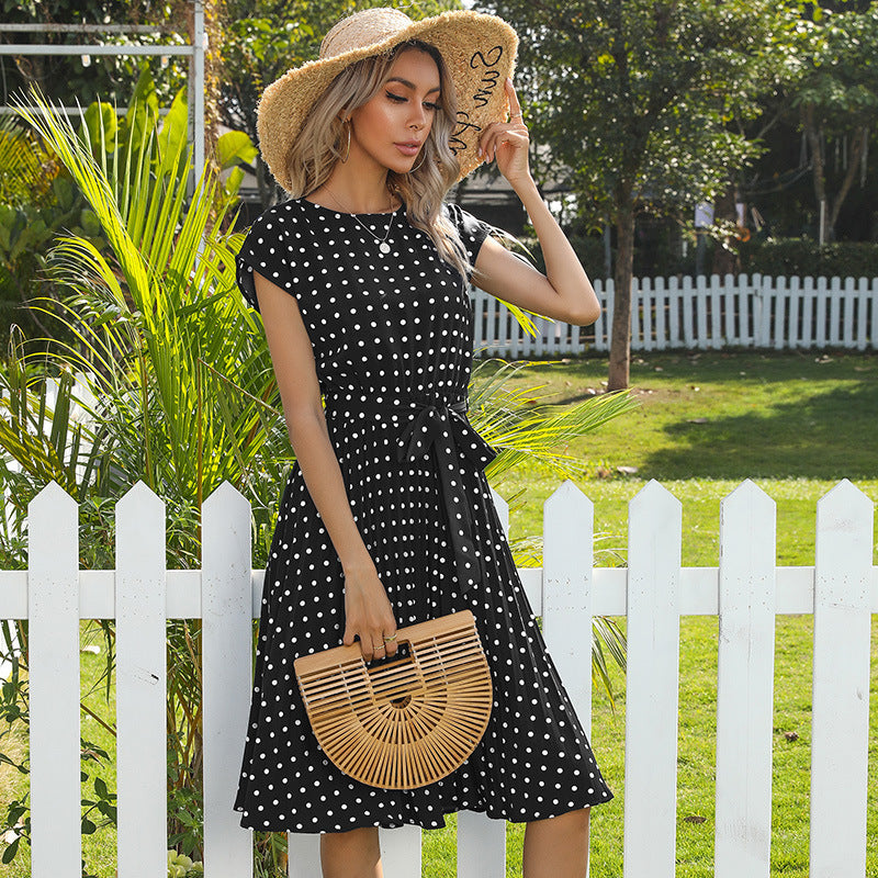 Casual Polka Dot Summer Dress