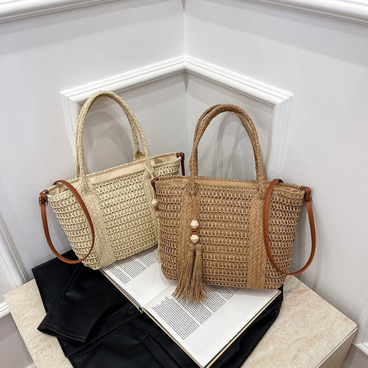Women’s Summer Beach Woven Handbag