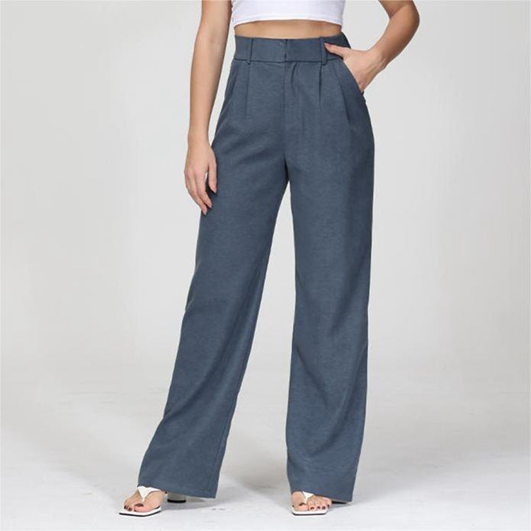 Straight Leg Casual Pants for Women
