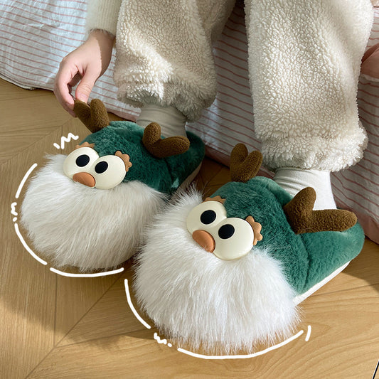 Christmas Deer Slippers