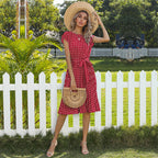 Casual Polka Dot Summer Dress
