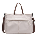 Multi-Compartment Quilted Shoulder Bag