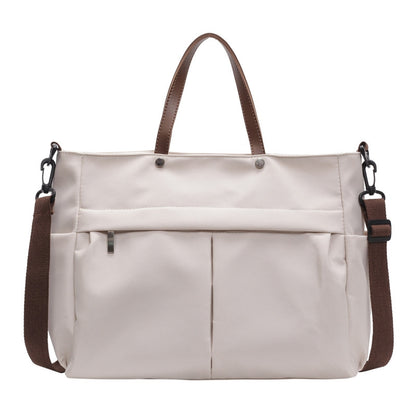 Multi-Compartment Quilted Shoulder Bag