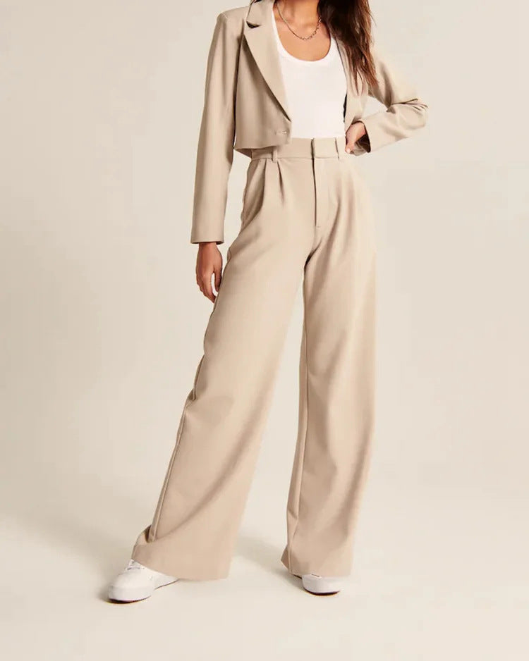 Straight Leg Casual Pants for Women