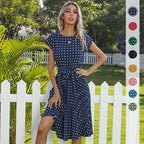 Casual Polka Dot Summer Dress