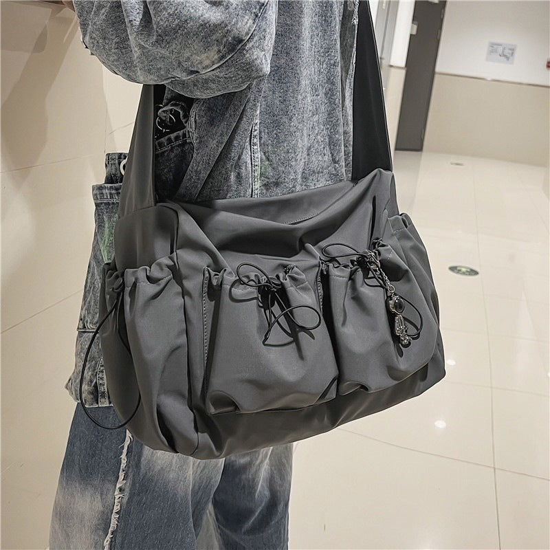 Drawstring Crossbody Shoulder Bag for Women