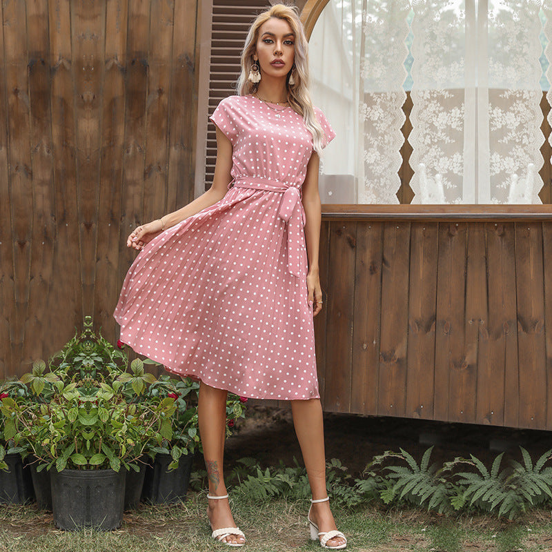Casual Polka Dot Summer Dress